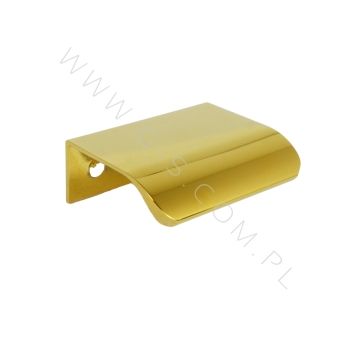 [5 CM / 32 MM] LYON Aluminium Möbelgriffe, Griffleiste Profilgriffe Golden