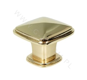 Braga Möbelknopf aus Metall, Gold