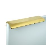 [12 CM / 96 MM] LYON Aluminium Möbelgriffe, Griffleiste Profilgriffe Golden