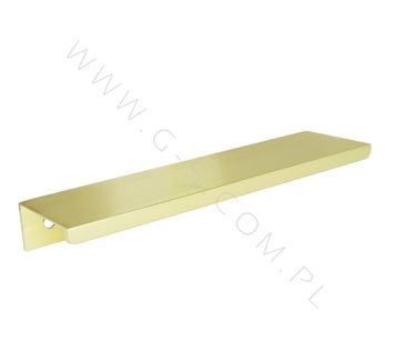 [15 CM / 128 MM] NICEA Aluminium Möbelgriffe, Griffleiste Profilgriffe Gold gebürstet